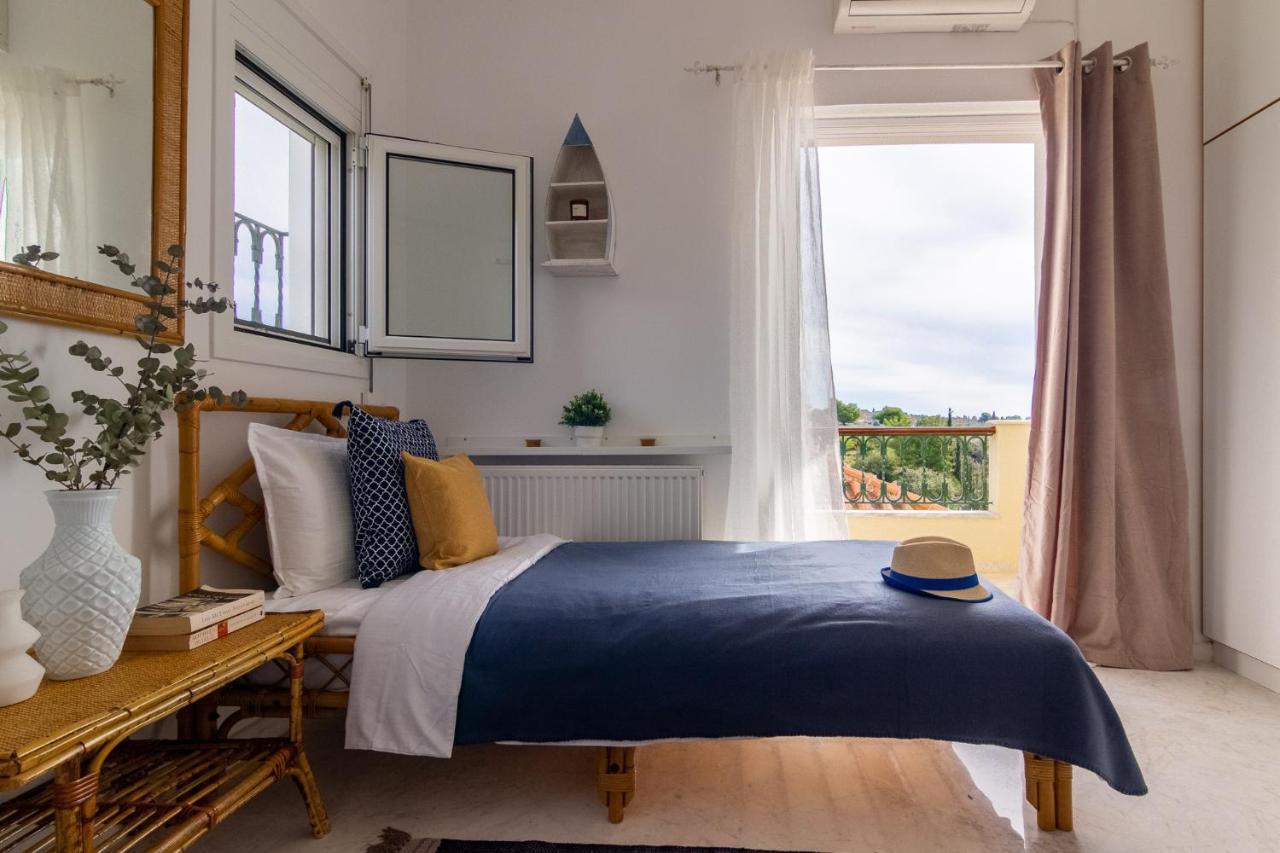 House With Amazing Ocean View And Patio - Pool Villa ปอร์โตเฮลี ภายนอก รูปภาพ