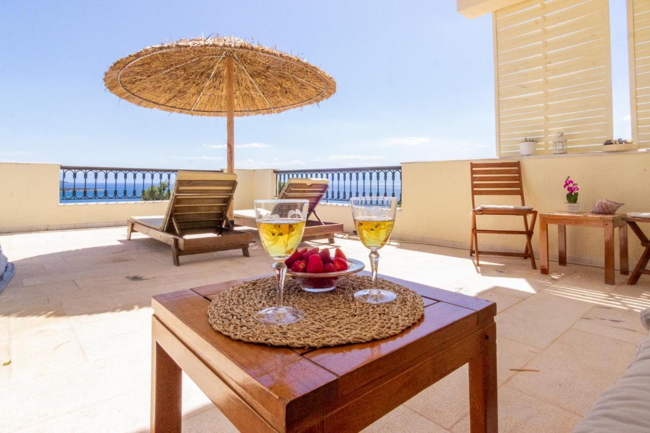 House With Amazing Ocean View And Patio - Pool Villa ปอร์โตเฮลี ภายนอก รูปภาพ